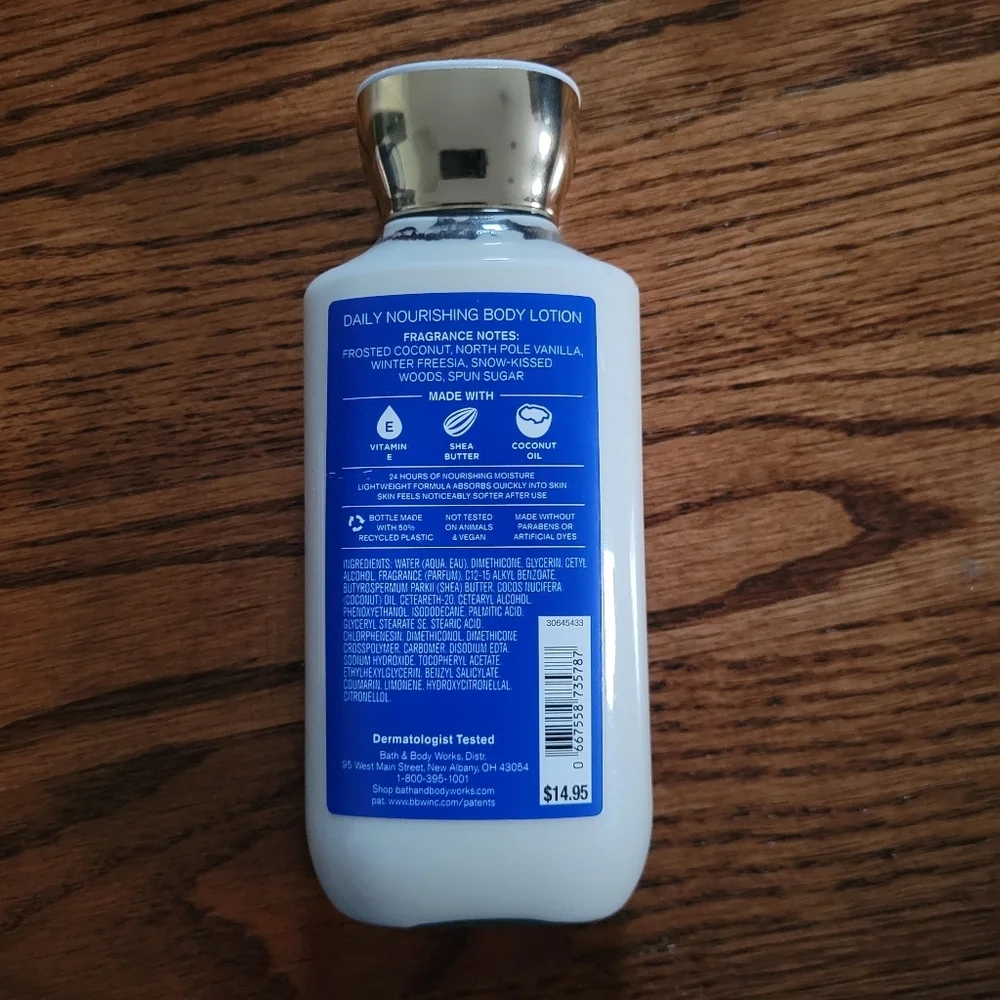 Bath & Body Works Frosted Coconut Snowball Lotion
